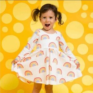 M+A by Monica + Andy Long Sleeve Let's Dance Dress, Sizes 3T